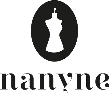 logo de l'atelier de création de robe de mariée NANYNE