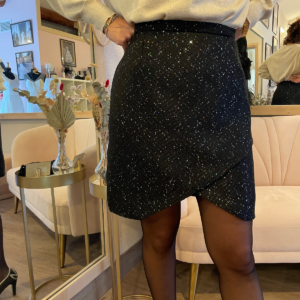 Jupe Quartz en tweed jacquard