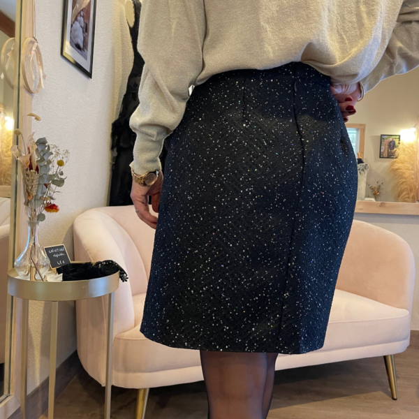 Jupe Quartz en tweed jacquard – Image 5