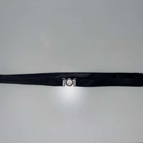 Ceinture noire en dentelle réglable – Image 2