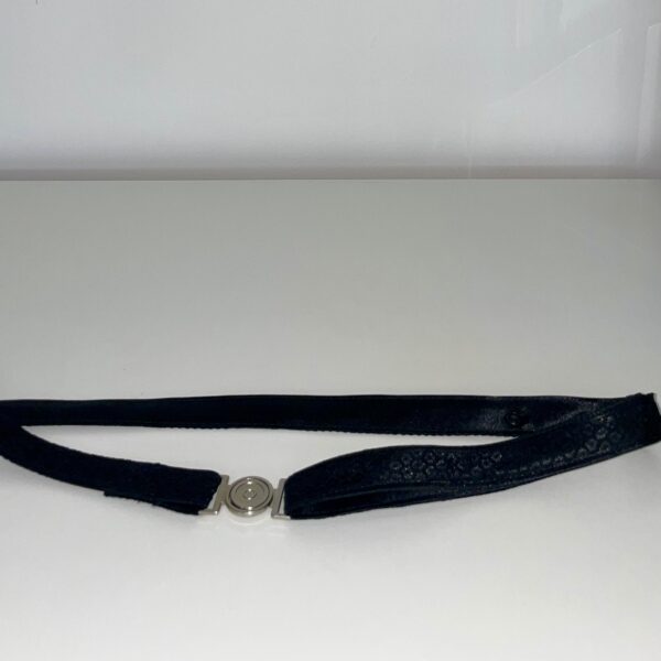 Ceinture noire en dentelle réglable – Image 4