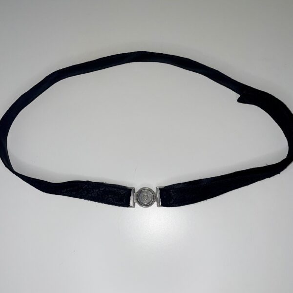 Ceinture noire en dentelle réglable – Image 5
