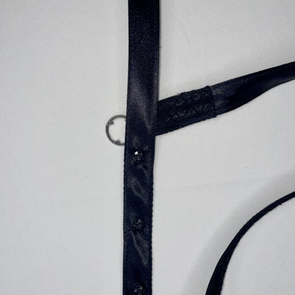 Ceinture noire en dentelle réglable – Image 8